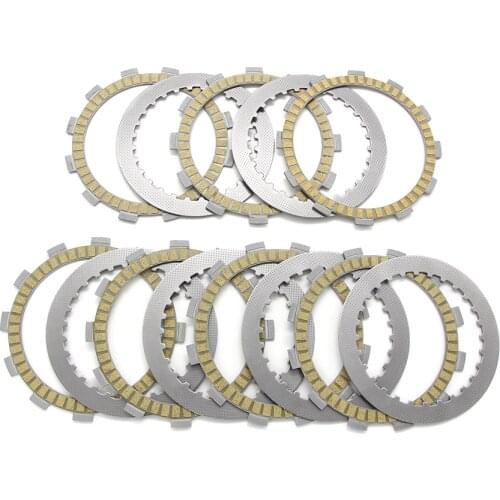Motorcycle Clutch Friction Disc Plate Kit For Suzuki VL800T Boulevard VX800 VZ400 VZ800 Intruder SV400N SV400SN SV400 SV650 ABS