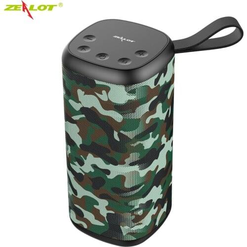 S35 TWS Bluetooth V5.0 Speaker Portable HIFI Stereo Loundspeaker FM Radio Wireless Subwoofer Boombox Support TF Card USB Disk