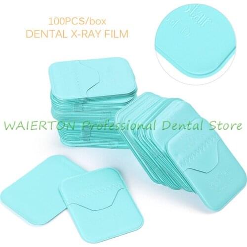 Dental Radiograph X-Ray Film Size 3cm x 4cm for Reader Scanner Machine 100pcs