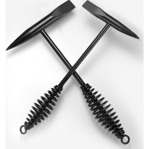 Welding Chipping Hammer with Spring Handle High-carbon Steel Rust Remover Welding Slag Hammer Welder Security Safty Hand