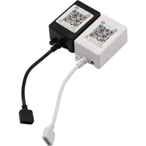 Bluetooth LED Strip Light Controller Music Sound Acticated RGB LED Controller 5V 12V 24V RGB Controller 4 Pin LED Right Control