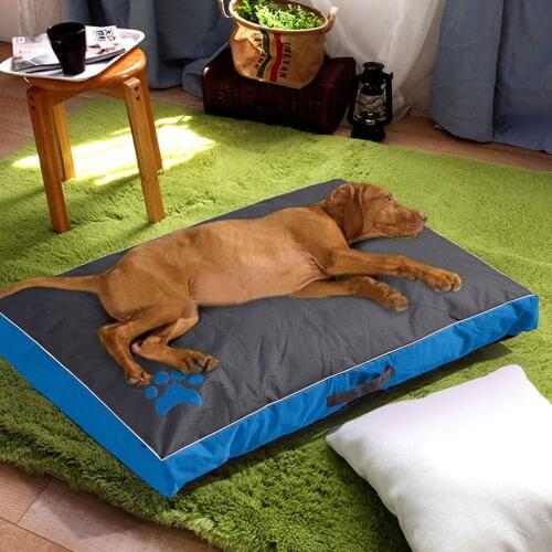 Paw Waterproof Pet Mat dog Bed Summer Thicken Cooling Dog Beds puppy Sleeping Removable Cover cushion for small Medium large dog