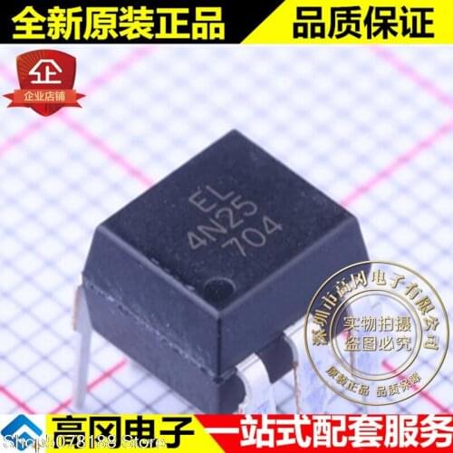 10pieces EL4N25 DIP-6 4N25 EVERLIGHT