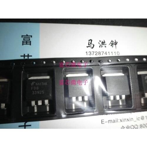 10pieces FDB33N25 FDB33N25TM TO263