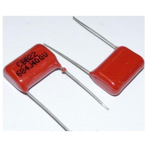 4PCS Hot selling ,original CBB capacitor 684/400v 684J 680nF 0.68uf 400V footer 15mm