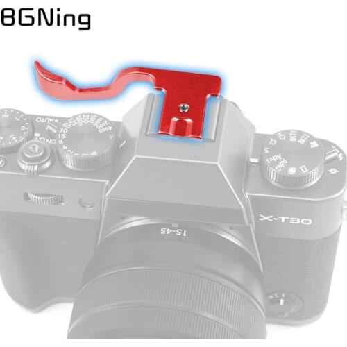 BGNing Aluminum Hot Shoe Cover Thumb-Up Hotshoe Thumb Up Grip For Fuji XT-10 XT20 XT3 XT2 X-T1 X-T2 for Fujifilm X-T30 Cameras