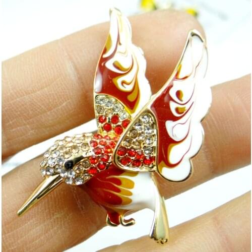 Hot Sale bird Brooches Men Women Suits Dress Hat Collar Brooch Pins Scarf Buckle Party Weddings Banquet Brooch Gifts W22
