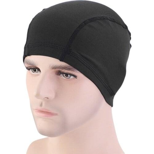 Dome Cap Glueless Hair Net Wig Liner Cheap Wig Caps For Making Wigs Spandex Net Elastic Dome Wig Cap