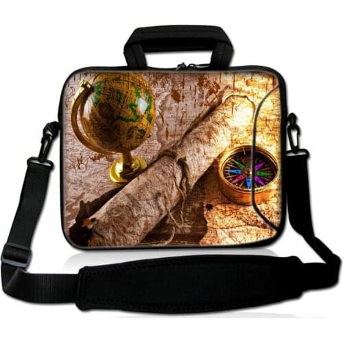 Maps Laptop Sleeve Shoulder Bag Notebook Case For Laptop 13.3",14.1",15.4",15.6" for Macbook Pro Air 13 For Xiaomi HP Dell Acer