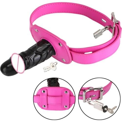 Mouth Plug Adult Games SM Bondage Restraints Sex Toys For Couples Flirt Penis Gag Open Mouth Gag Oral Dildo Sex Products