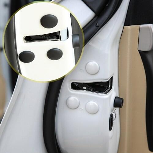 12PCS Car Door Lock Screw Protector Cover for bmw x5 e70 honda crv golf 4 vw golf range rover evoque seat leon mazda golf mk5