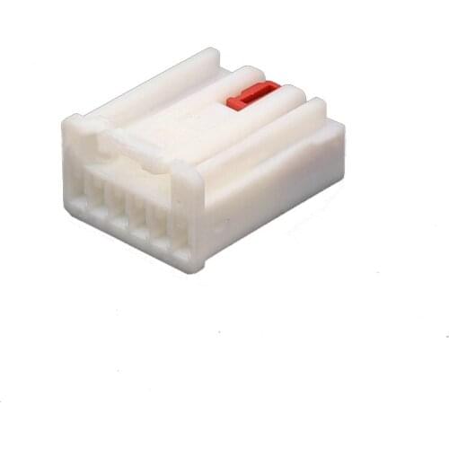 2/5/10/20/50/100sets 6pin auto plastic housing plug auto wiring harness cable auto unselaed connector AI72PB-06-FS