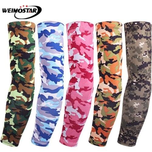 2018 Cycling Arm Warmers Men women Bike Bicycle Armwarmer UV Protection Cuff MTB Car Moto Oversleeve Sleeves Arm Cover colorful
