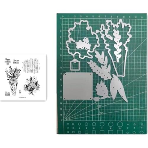 2021 Metal Cutting Dies And Stamps Stencil For DIY Scrapbooking Decorative Embossing Paper Card Dies Cutting Template Flower