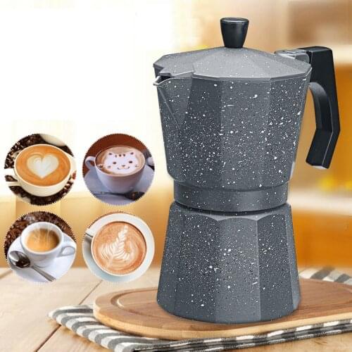 300ML Capacity Aluminum Alloy Coffee Mocha Espresso Latte Percolator Stove Coffee Maker Pot Percolator Drink Tool Percolator