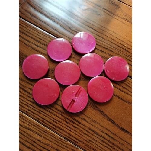 Free shipping 20pcs/lot 50mm rose purple buttons dark eye button wind snaps high-grade resin buttons