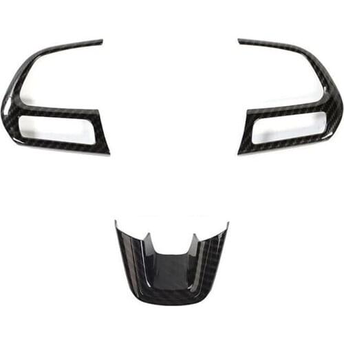 Car Steering Wheel Cover Trim Interior Accessories for Jeep Renegade 2015-2020 Compass 2017-2020