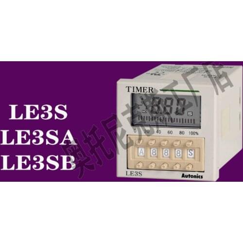 Autonics Digital LCD Counter LE3S LE3SA LE3SB