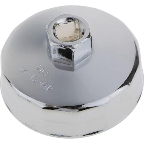 74mm Auto Car Oil Filter Wrench Socket Removal Tool Cap Type Helper 903