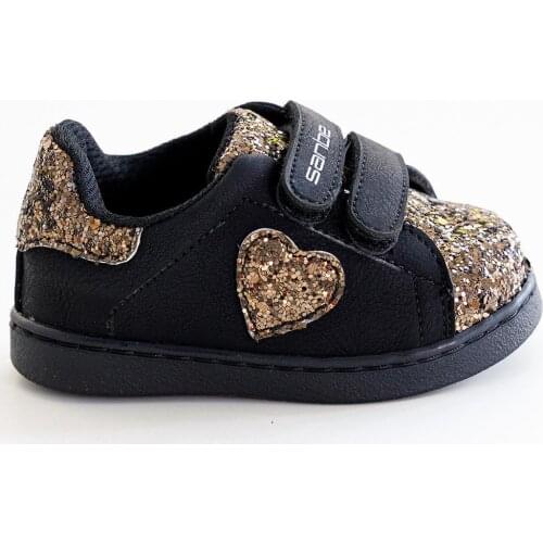 Artificial Leather Baby Girl Sneaker