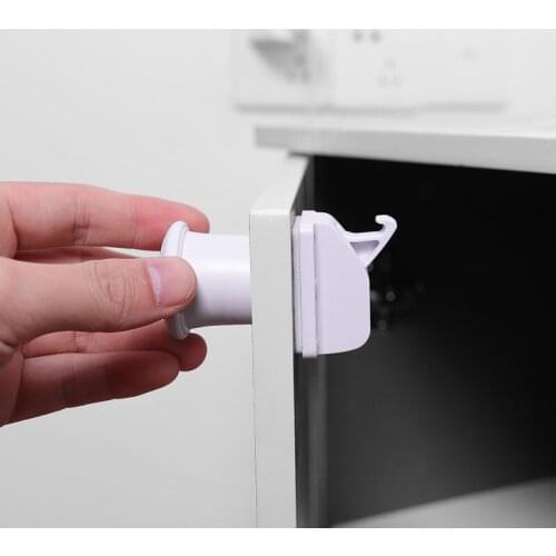 Magnetic Child Lock Baby Safety Cabinet Drawer Door Lock Children Protection Invisible Lock Kids Invisible Locks for Drawer
