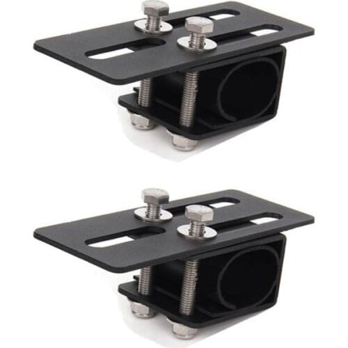 New 2pcs Universal Car Luggage Rack Mounting Bracket SUV Roof Light Bar Stand Holder