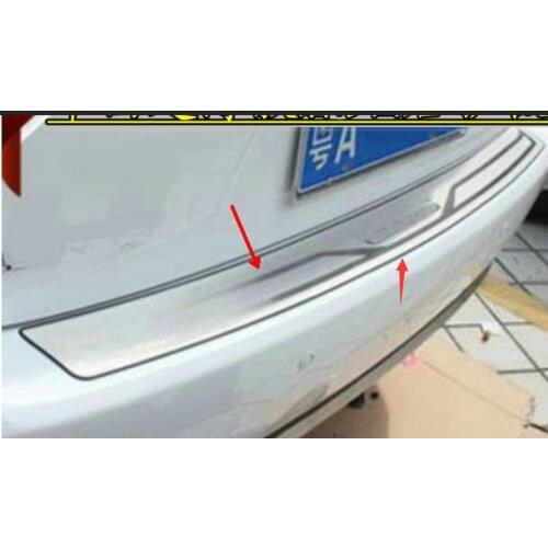 Rear Bumper Protector Trunk Door Sill Cover Trim 2009-2015 Stainless Steel Car Styling for lexus RX 450h 350 270 Accessories