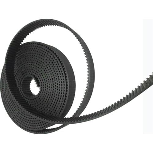 Arc Tooth HTD3M Open Synchronous belt Width 6mm Rubber fiberglass Neoprene HTD3M pulley Laser Engraving CNC