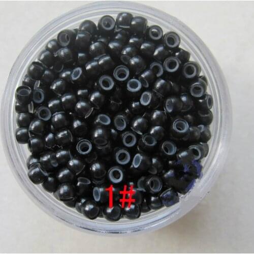High Quality 1000PCS Nano Rings 2.9mm*1.6mm*2.0mm Copper Silicone Micro Rings Link Hair Beads Tubes for Nano hair Extensions