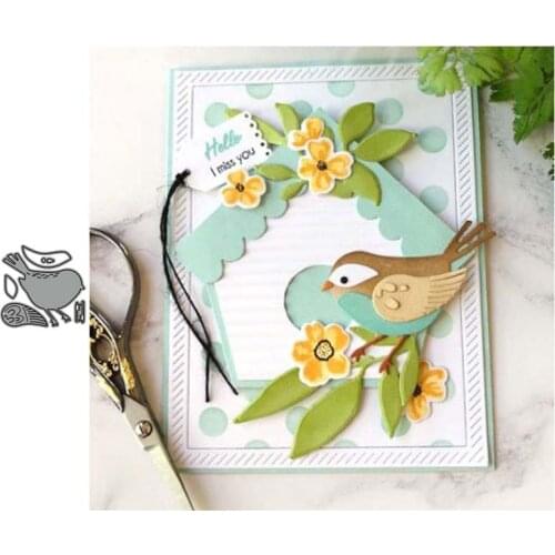 2020 Little bird Metal Cutting Dies DIY Scrapbooking Paper Photo Album Crafts Knife Mould Cards Blade Punch Stencils for Decor