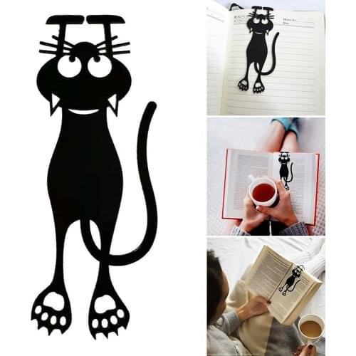 3D Kawaii Cartoon Bookmark Lovely Animal Wacky Plastic Bookmarks Stationery Student Kids Gifts Reading Supplies
