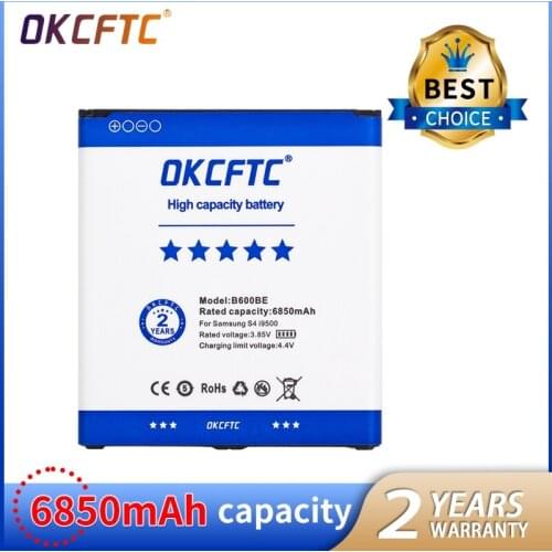6850mAh B600BC B600BE B600BU Battery for Samsung galaxy S4 i9295 i9505 i9502 i9508 i9500 i9150 i9152 i9158 i9506 G7100