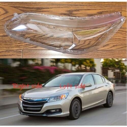 For Honda Accord Nine Generations 2014 2015 Car Headlight cover Headlamp Lens Auto Shell Cover