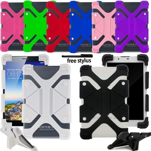 Tablets Case for Google Pixel C/Nexus 10 Inch Shockproof Silicone Stand Protection Case + Free Stylus