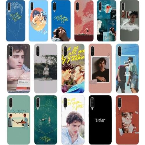 054FG Call Me by Your Name Soft Silicone Tpu Cover phone Case for xiaomi redmi 9 9A Note 9 9s Pro MI 9 9T SE Lite