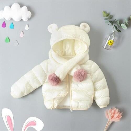 Children Parka Outerwear Hooded Kids Jacket Coat Winter Down Warm Infant Baby Boys Girls Jacket and Coats Children Outerwear