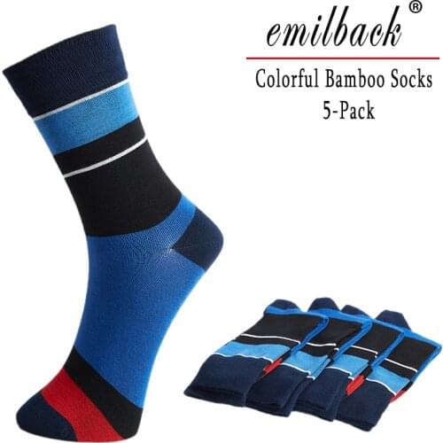 Emilback Men's High Socks