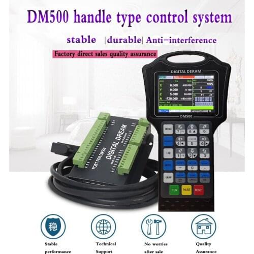Heat! m150 CNC handle motion controller DM500 3/4 axis 500KHz pulse U disk to read G-CODE, used for stepping motor CNC engraving