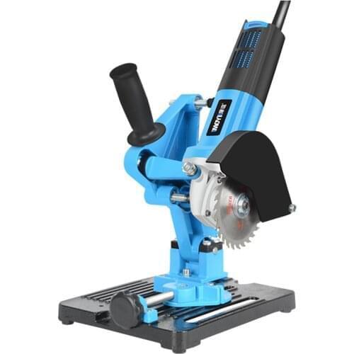 Angle Grinder Stand Double Bearing Bracket For 100-150 Angle Cutter Support Bracket Holder Dock Cast Iron Base Holder