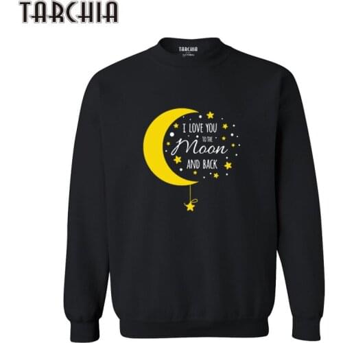 TARCHIA 2021 New Arrived Fashion Funny Moon Hoodies Coat Casual Parental Pullover Sweatshirt Personalized Survetement Homme Boy