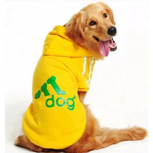 Big Dog Clothes Pets Coats Jacket Pet Products Soft Cotton Puppy Dogs Clothes For Small Medium Large Dog 6 colors Size : XS-9XL