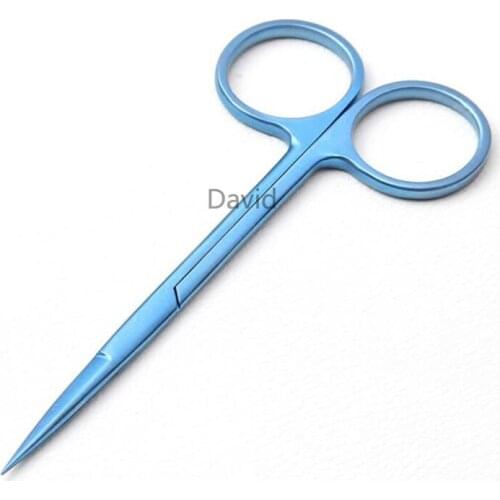 Ophthalmic Scissors Cosmetic Eyelid Scissors Special Eye Clipper Titanium Scissors Textured Scissors