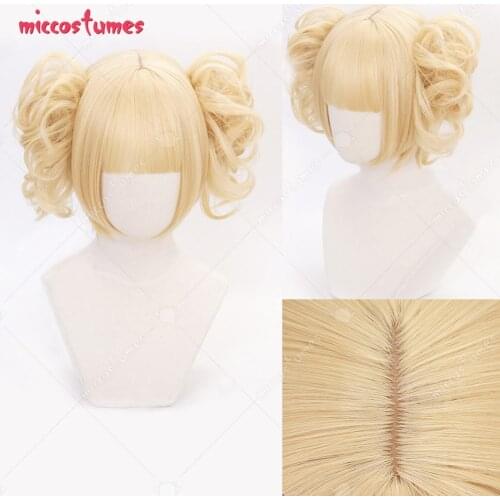 My Hero Academia Himiko Toga Blonde Cosplay Wig