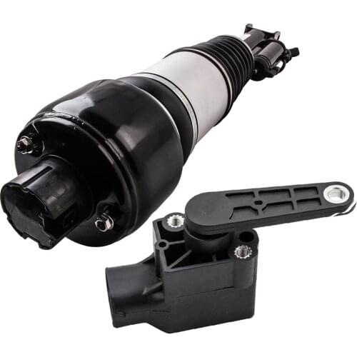 Front Suspension Air Strut Damper Right+1x Level Sensor For Mercedes Benz E-Class W211 E320 E350 E500 E550 CLK C208 C209