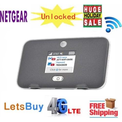 Unlocked Netgear Aircard AC779 779S Router 150Mbps WiFi 4G With Sim Card Support South America and North America