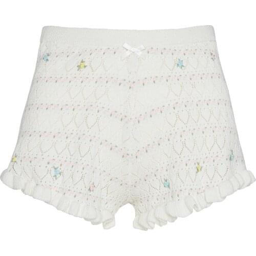 JC·KILIG 2021 High-Waisted Shorts, Pure Cotton Knit L9630