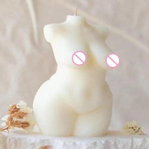 Thick 3d Mood Molds Epoxy Chocolate Making Plaster Candle Figure Festive Moulds Art For Silicone Sexy Woman