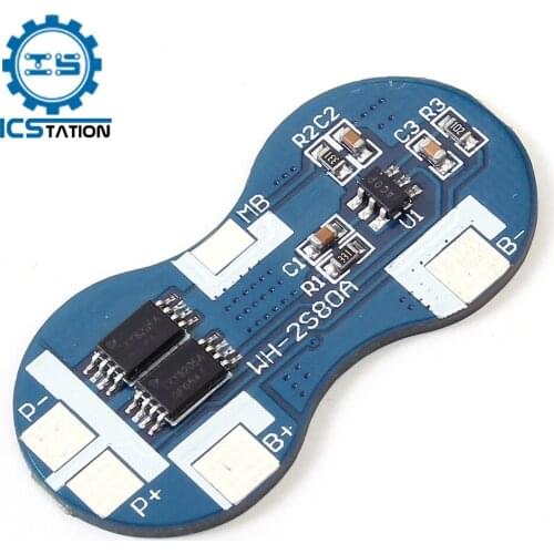 2S 4A Li-ion Lithium Battery Charger PCB Board 18650 BMS Protection Module For Drill Motor 7.4V Lipo Cell