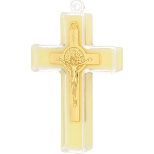 6PCS WholesaleDIY Accessories For Jewelry Cross Jesus TagChristmas Gifts New Years Accessories 2021 Crucifix
