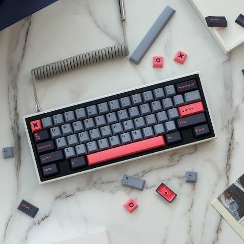 8008 Keycaps Cherry Profile PBT Keycap Mechanical Keyboard Sublimation Key Cap